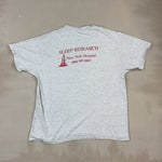 'I SLEPT FOR SCIENCE' VINTAGE TEE - X LARGE