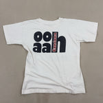 GRAPHIC WHITE TEE - X SMALL