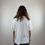 GRAPHIC WHITE TEE - LARGE