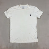 RALPH LAUREN PALE YELLOW TEE - SMALL