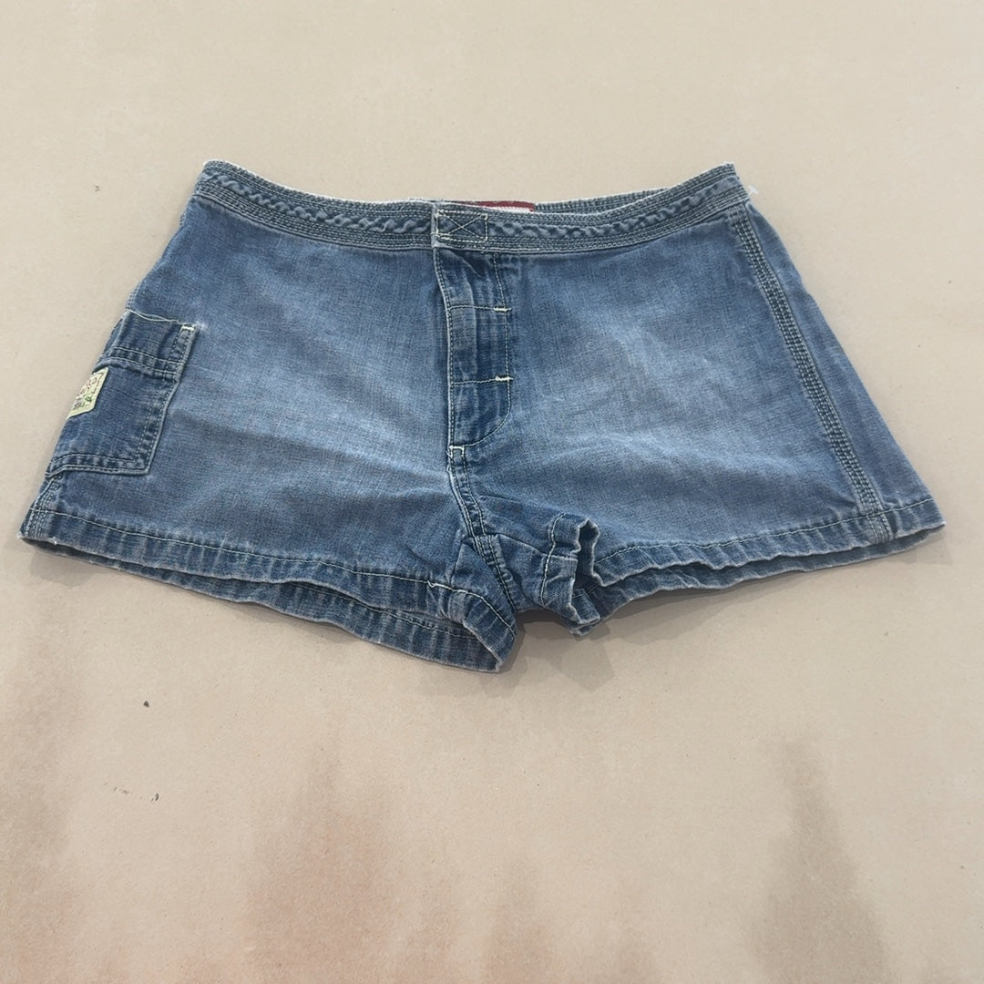 OLD NAVY BLUE JEANS SHORTS - SMALL
