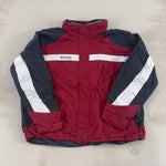 COLUMBIA RED, BLACK & WHITE JACKET - X LARGE