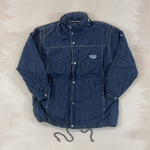REEBOK NAVY JACKET - LARGE
