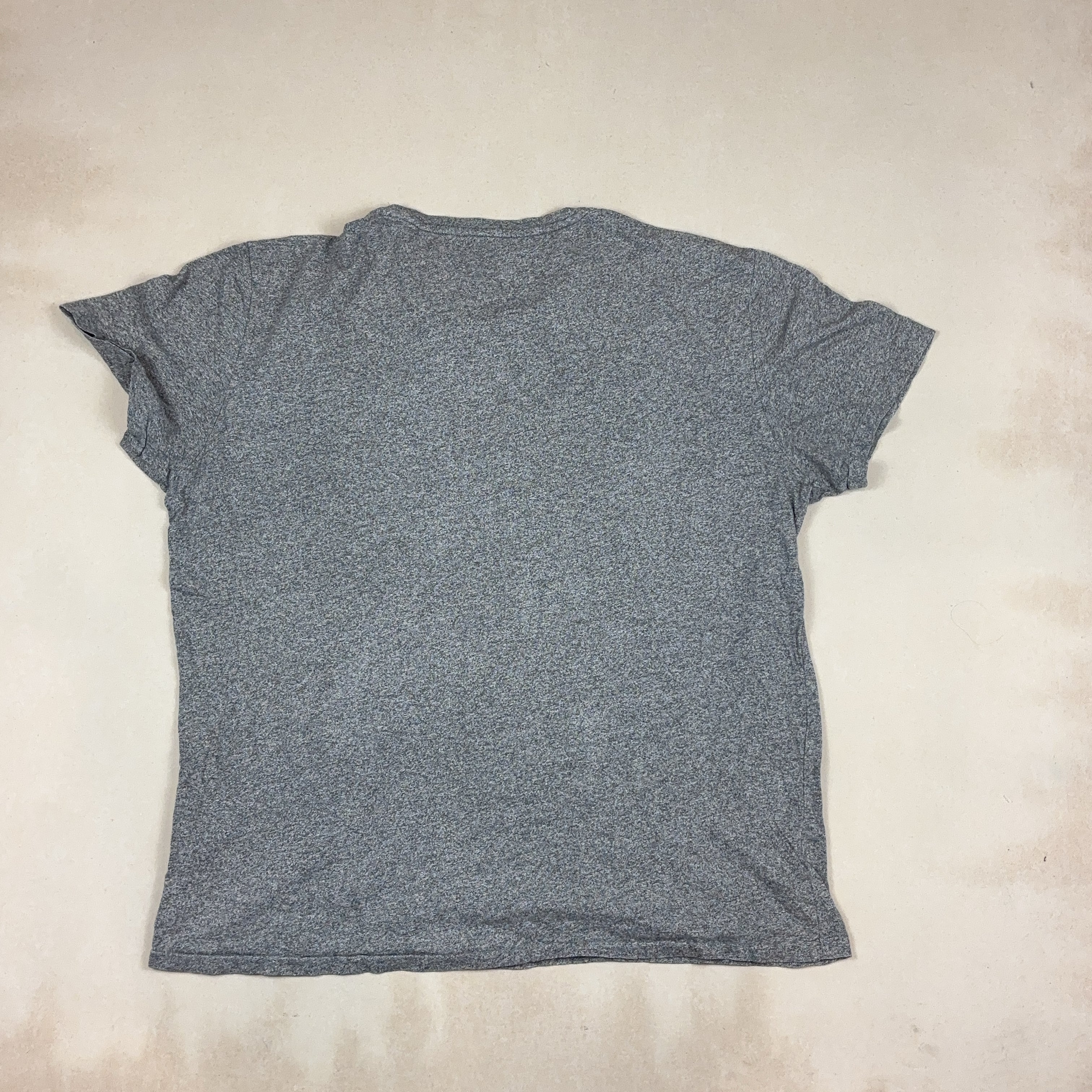 RALPH LAUREN GREY TEE - LARGE