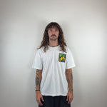 GRAPHIC WHITE TEE - MEDIUM