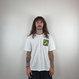 GRAPHIC WHITE TEE - MEDIUM