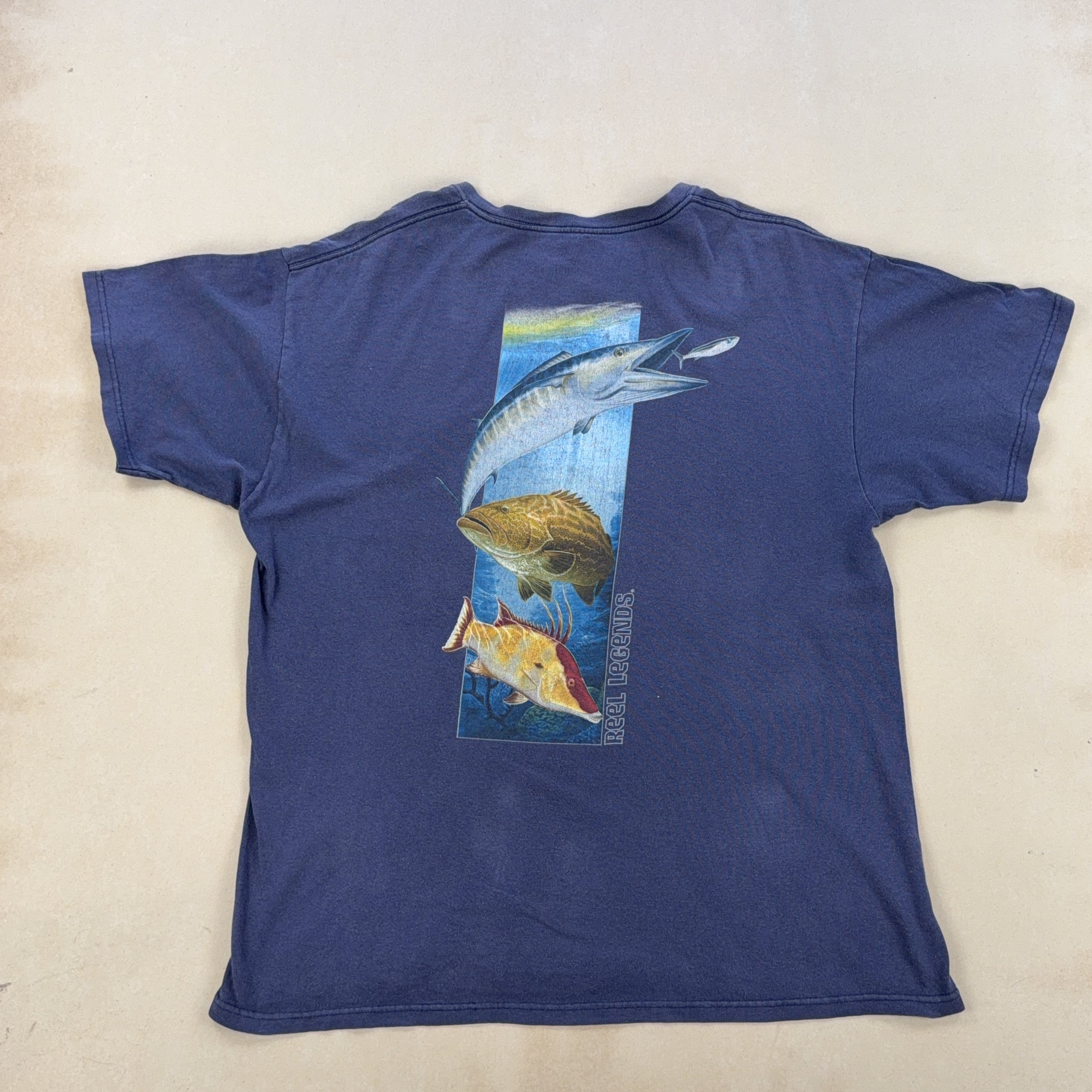 REEL LEGENDS TEE - X LARGE
