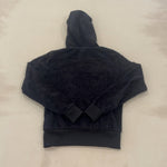 NORTH FACE BLACK HOODIE - SMALL
