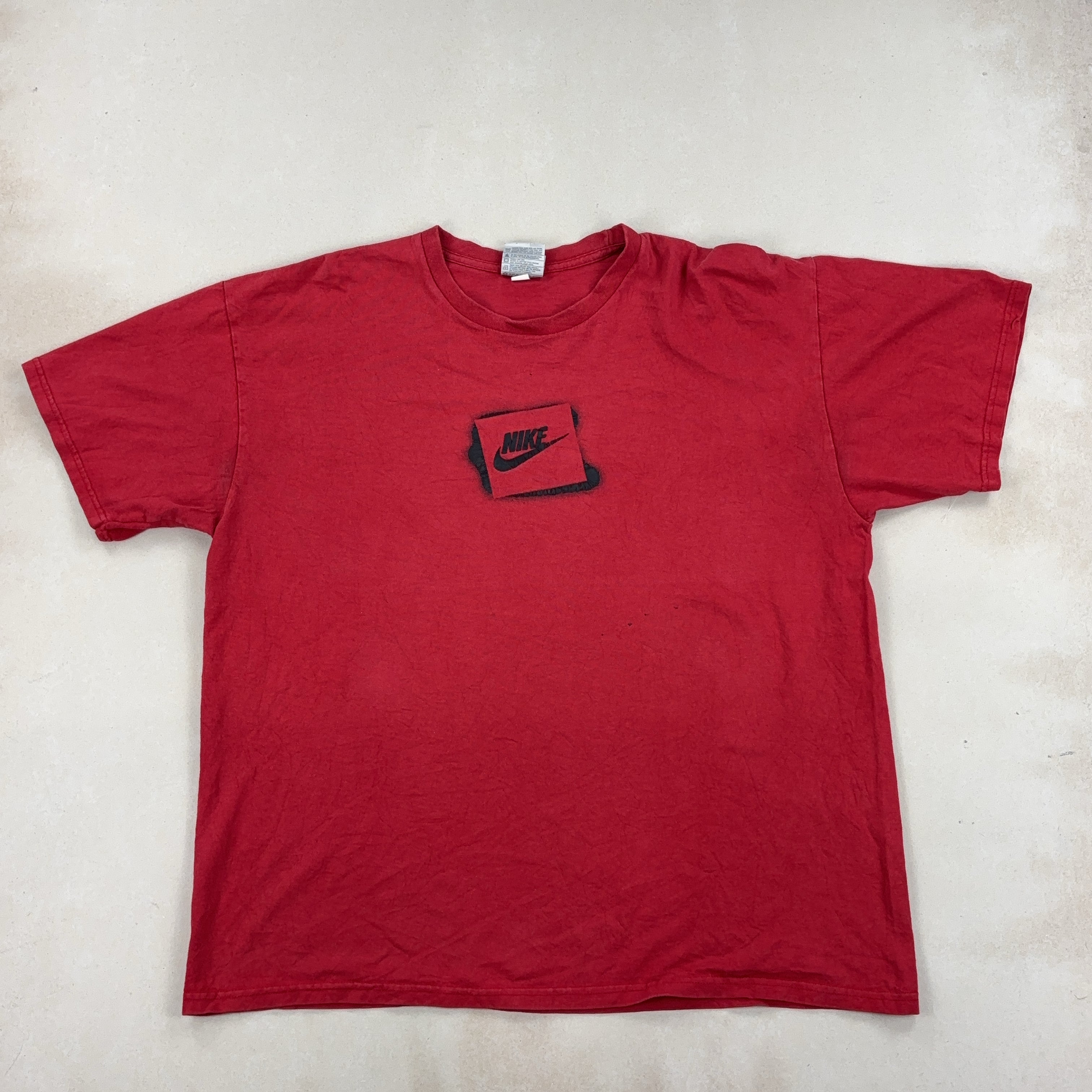 NIKE RED TEE - X LARGE