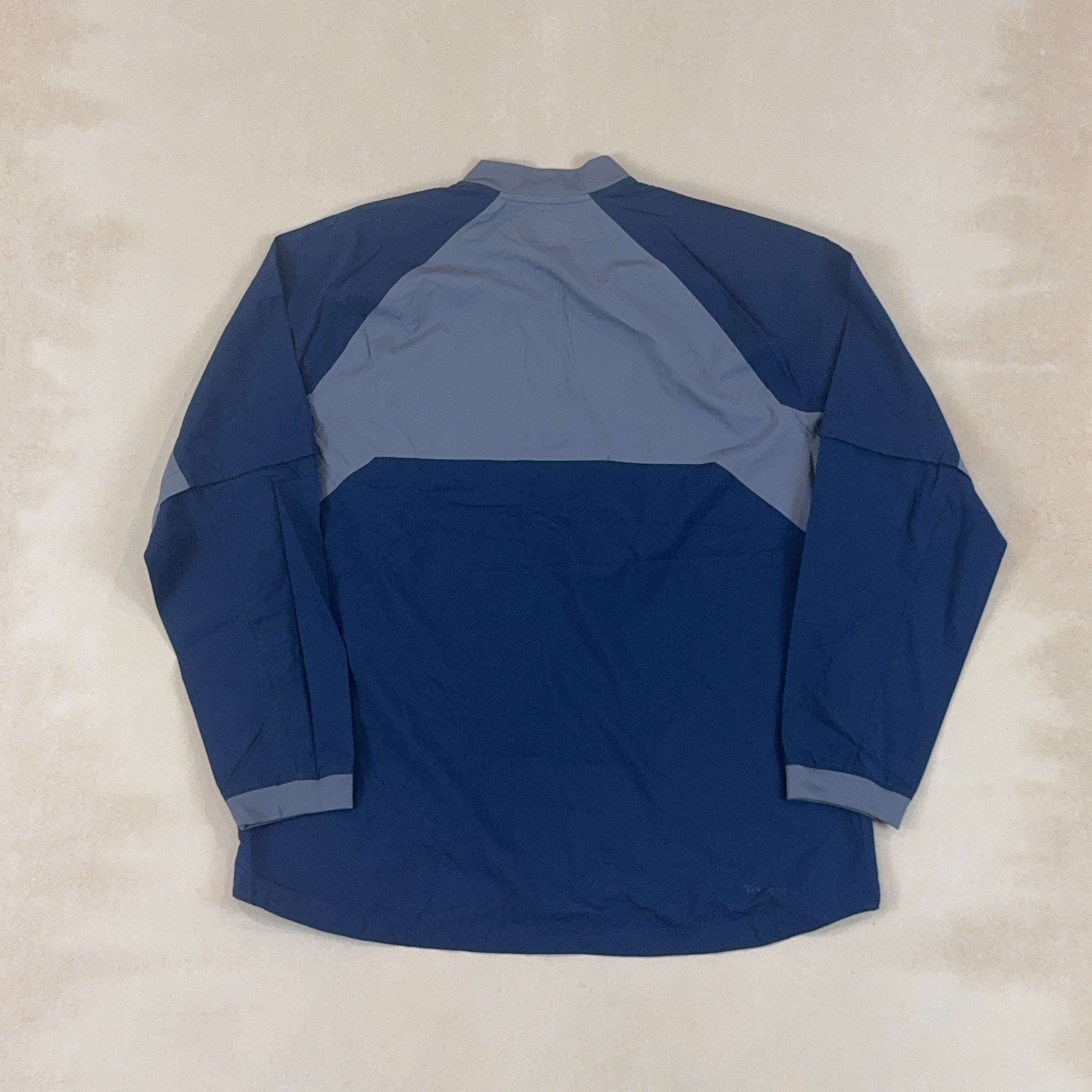 ADIDAS NAVY WIND BREAKER - X LARGE