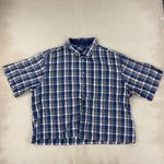 VINTAGE CHECKED SHIRT - LARGE