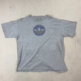 ADIDAS GREY TEE - LARGE