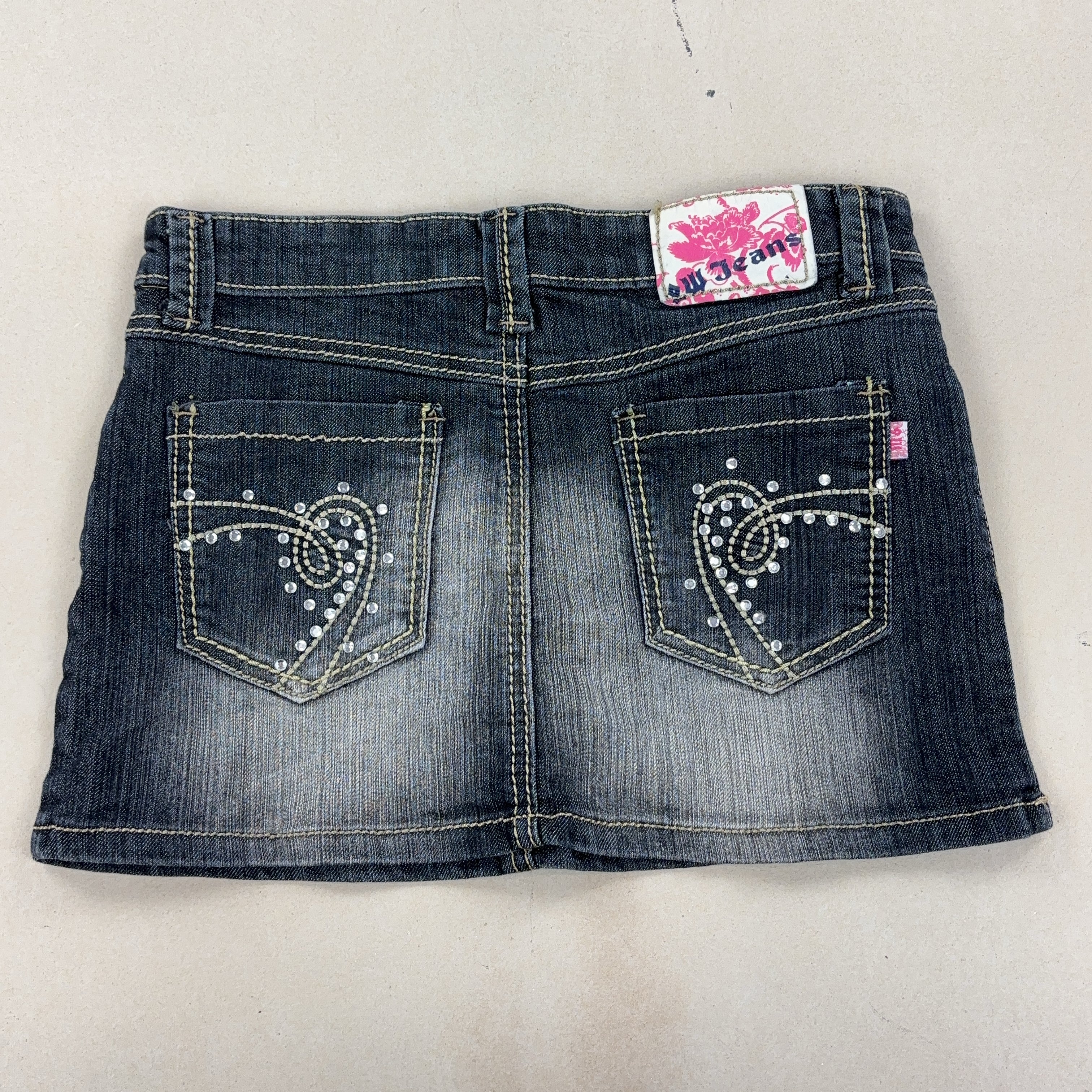 MISS ME DENIM SKIRT - SMALL