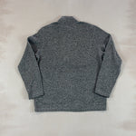 EDDIE BAUER GREY QUARTER ZIP - MEDIUM