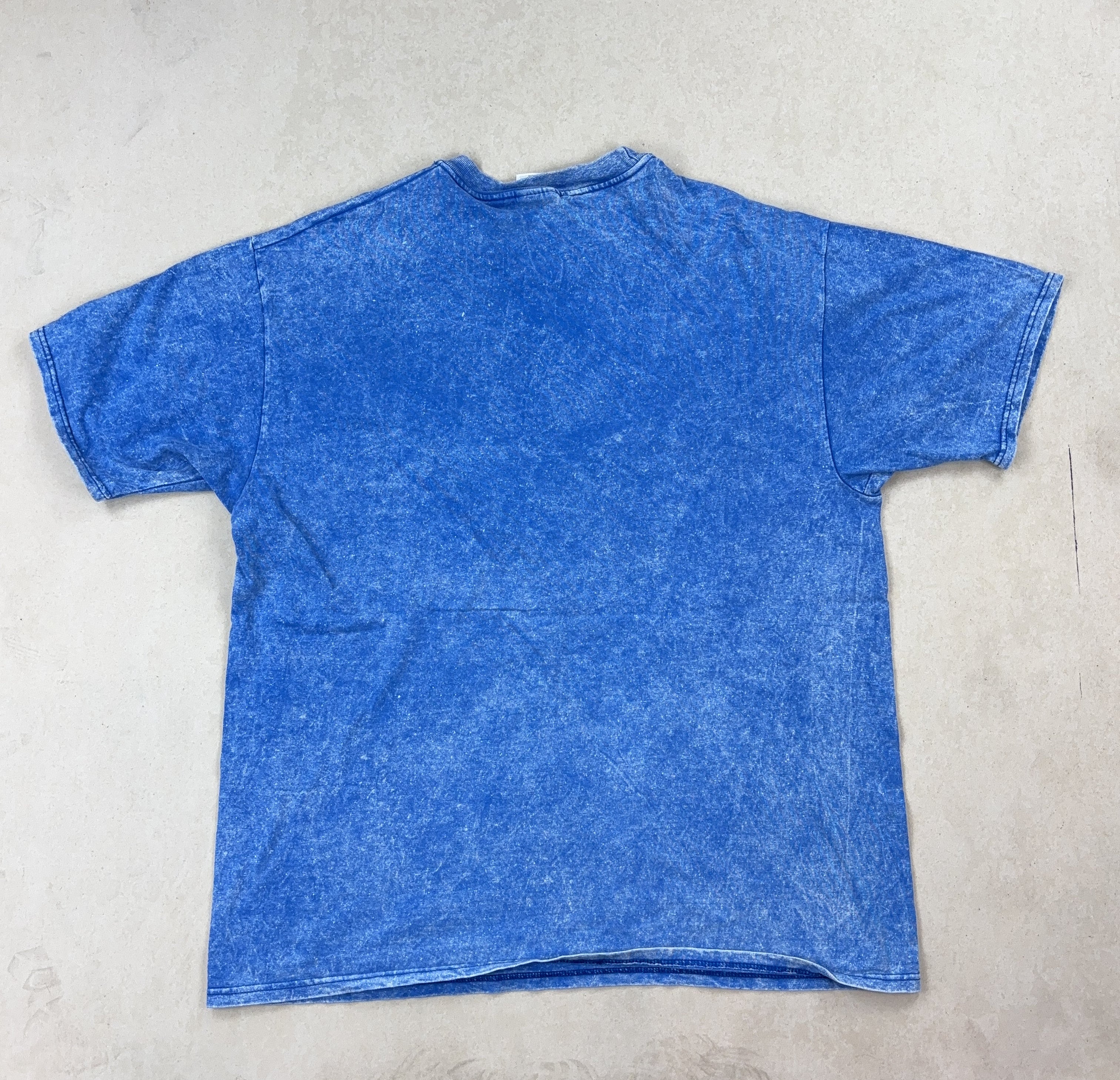 GRAPHIC BLUE TEE - X LARGE