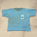 QUIKSILVER STRIPE TEE - LARGE