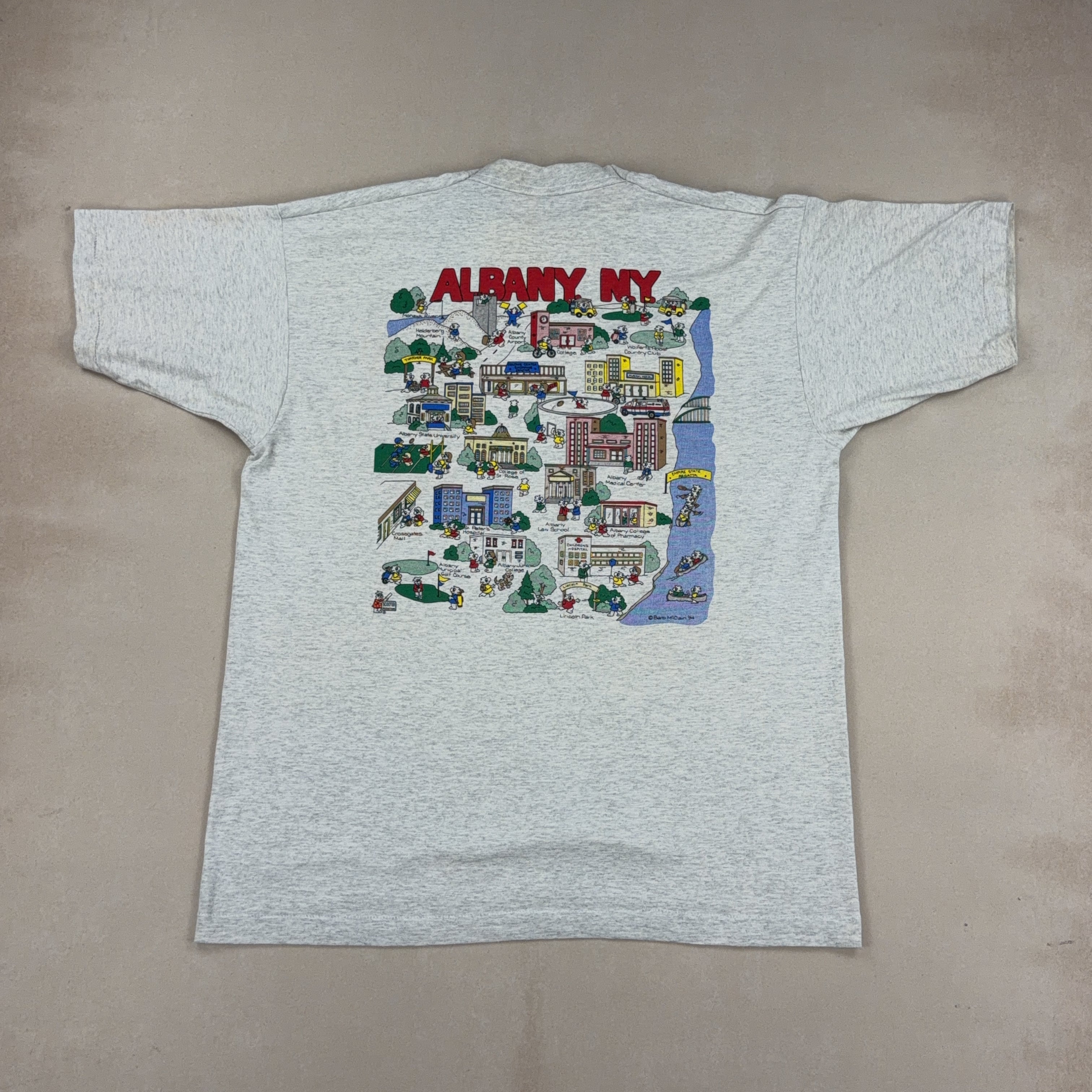 ALBANY, NY TEE - X LARGE