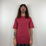RALPH LAUREN STRIPED TEE - SMALL
