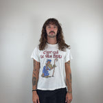 VINTAGE "C'EST QUI LE PLUS BEAU" TEE - SMALL