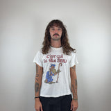 VINTAGE "C'EST QUI LE PLUS BEAU" TEE - SMALL