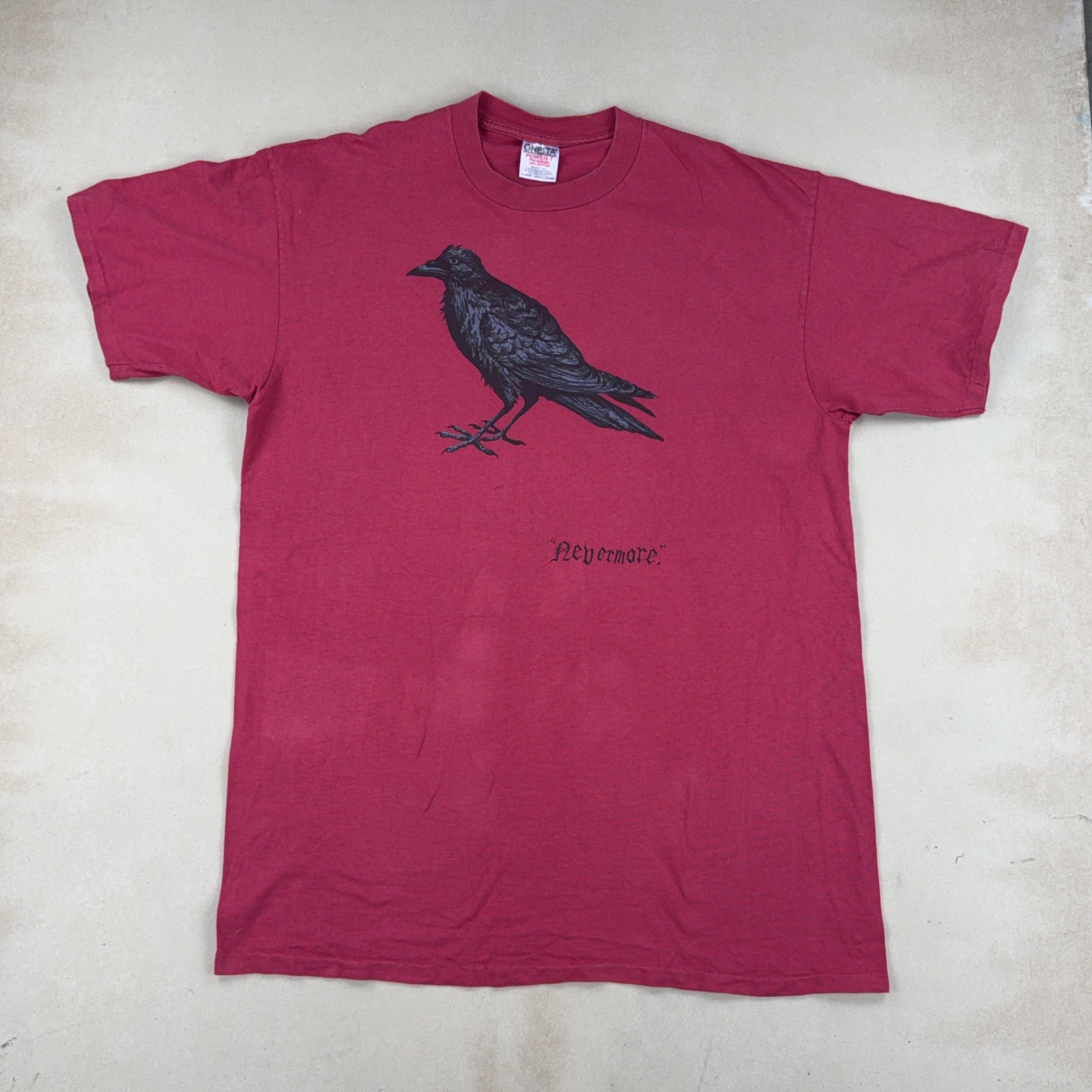 BLACK CROW TEE - X LARGE