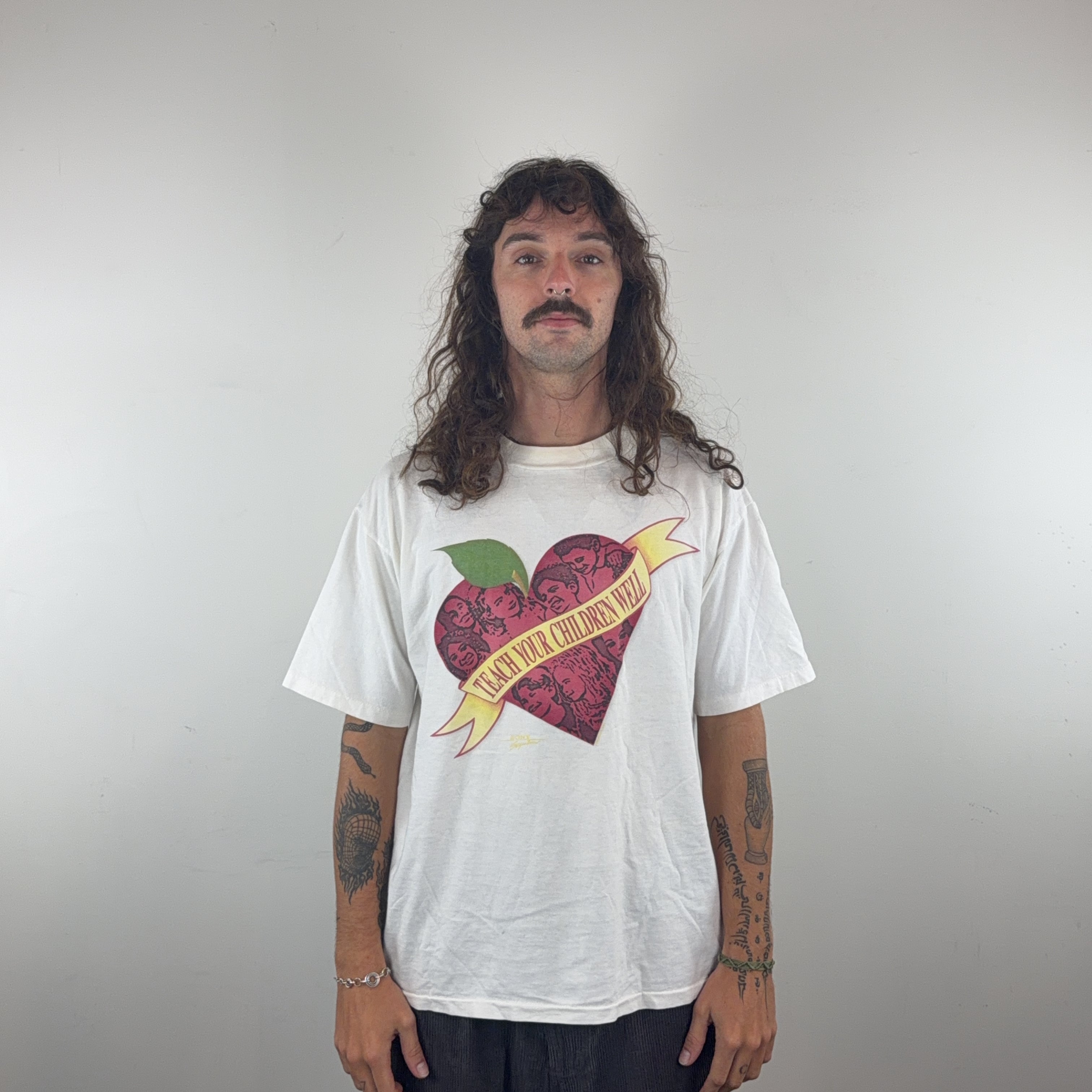 'TEACH YOUR CHILDREN WELL' TEE - LARGE