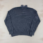NAUTICA GREY QUARTER ZIP - LARGE