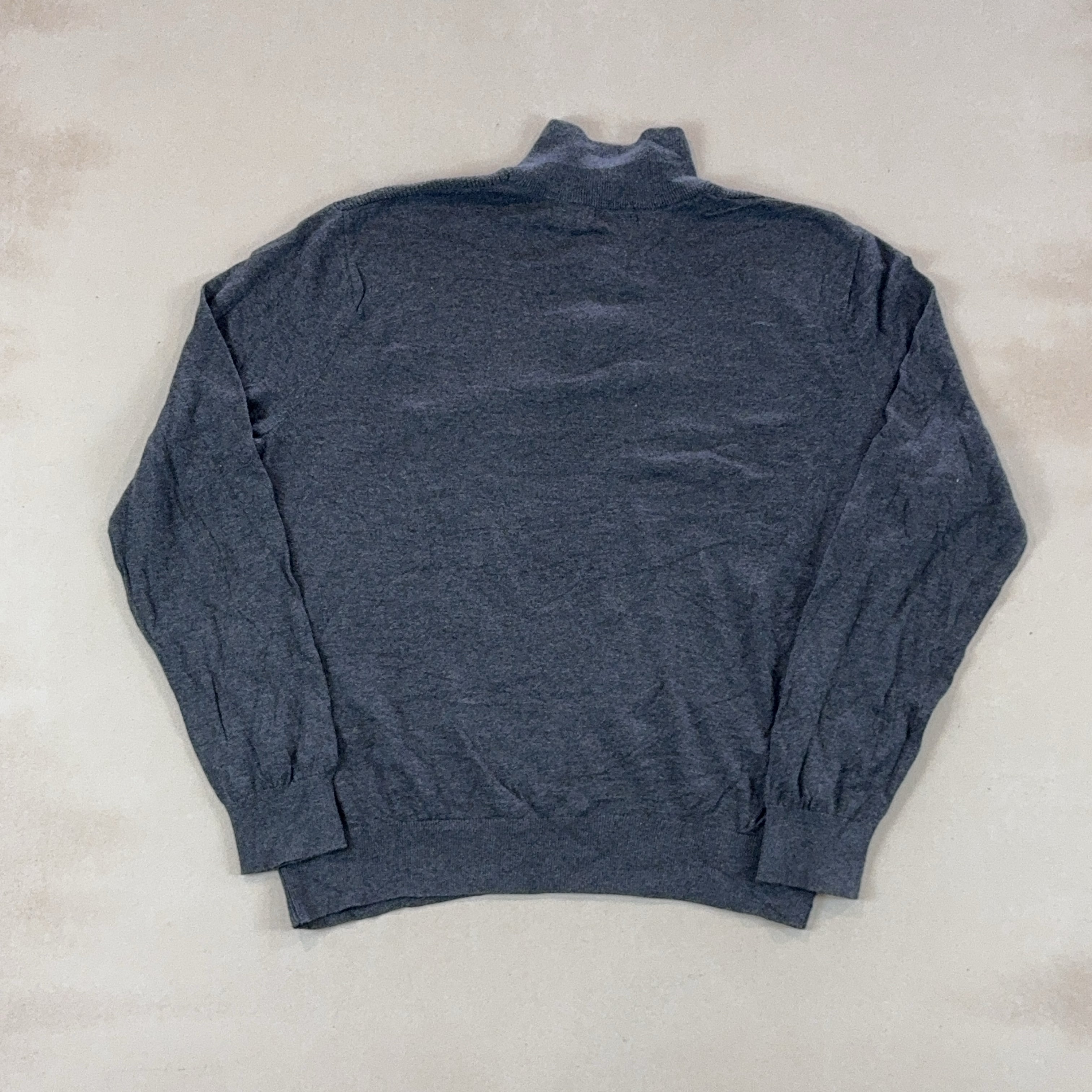 NAUTICA GREY QUARTER ZIP - LARGE