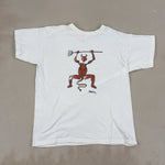 WHITE GRAPHIC TEE - MEDIUM