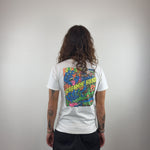 WHITE GRAPHIC TEE - SMALL