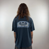 NAVY HAWAIIAN ISLAND CREATIONS TEE - X LARGE