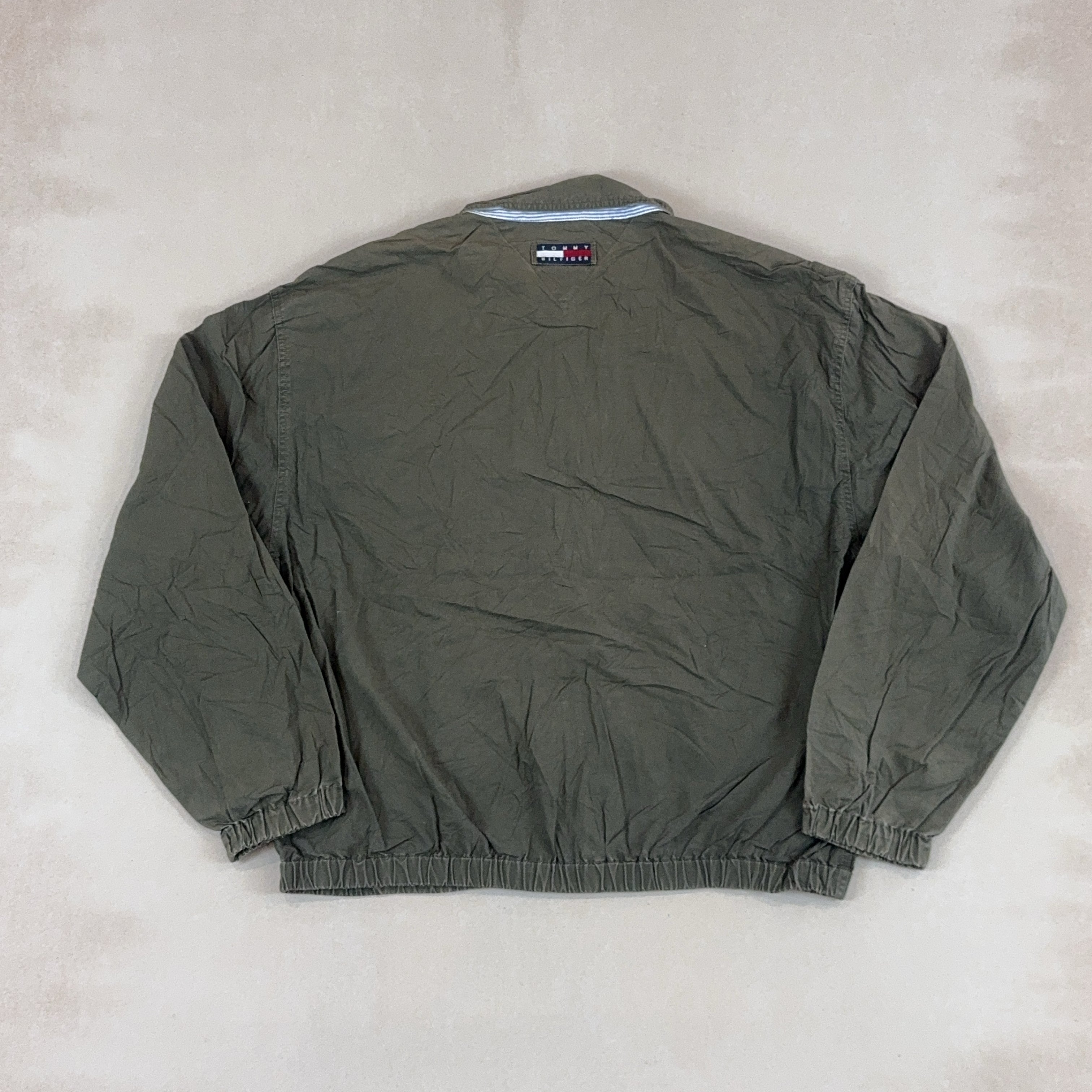 TOMMY HILFIGER KHAKI JACKET - X LARGE
