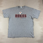NIKE HOKIES FOOTBALL TEE - X LARGE
