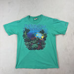 GRAPHIC GREEN TEE - LARGE