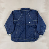 NIKE NAVY JACKET - LARGE