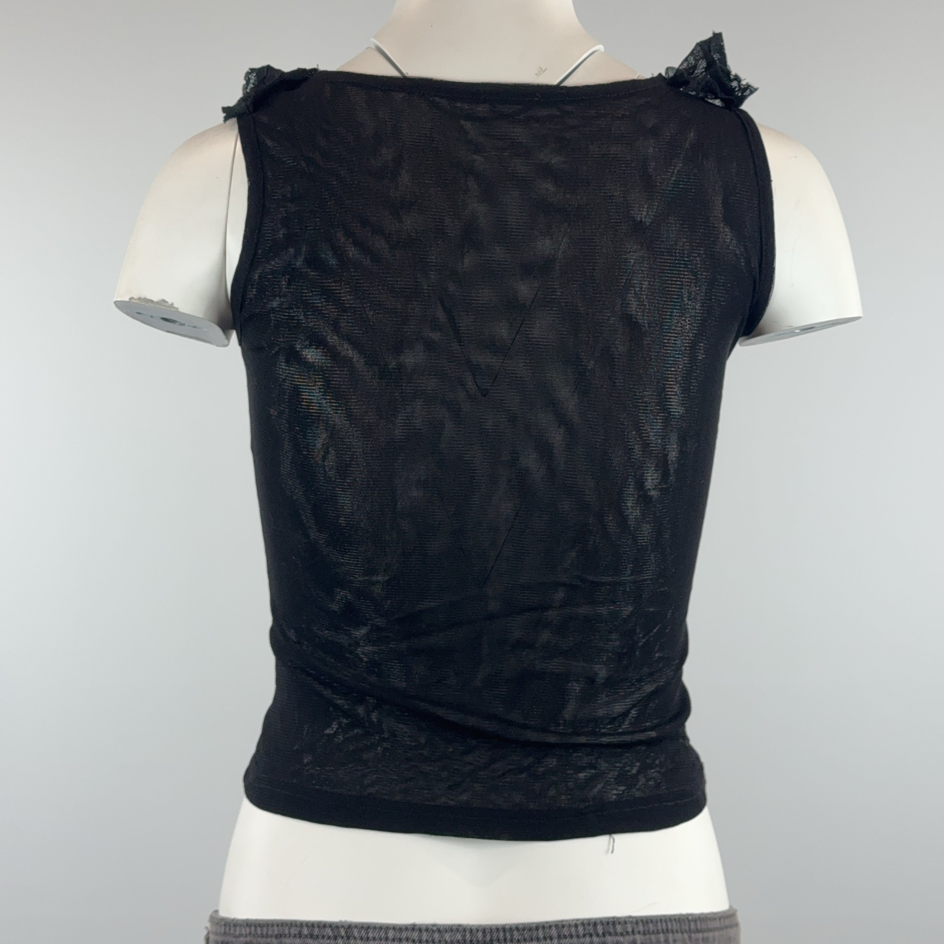LACE TOP - X SMALL