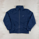 NAUTICA NAVY HOOD JACKET - LARGE