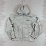 HILFIGER BEIGE HOOD JACKET - LARGE