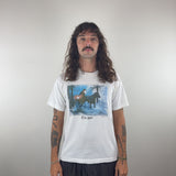 VINTAGE WHITE TEE - SMALL