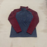 L.L.BEAN MULTI COLOUR QUARTER ZIP - SMALL