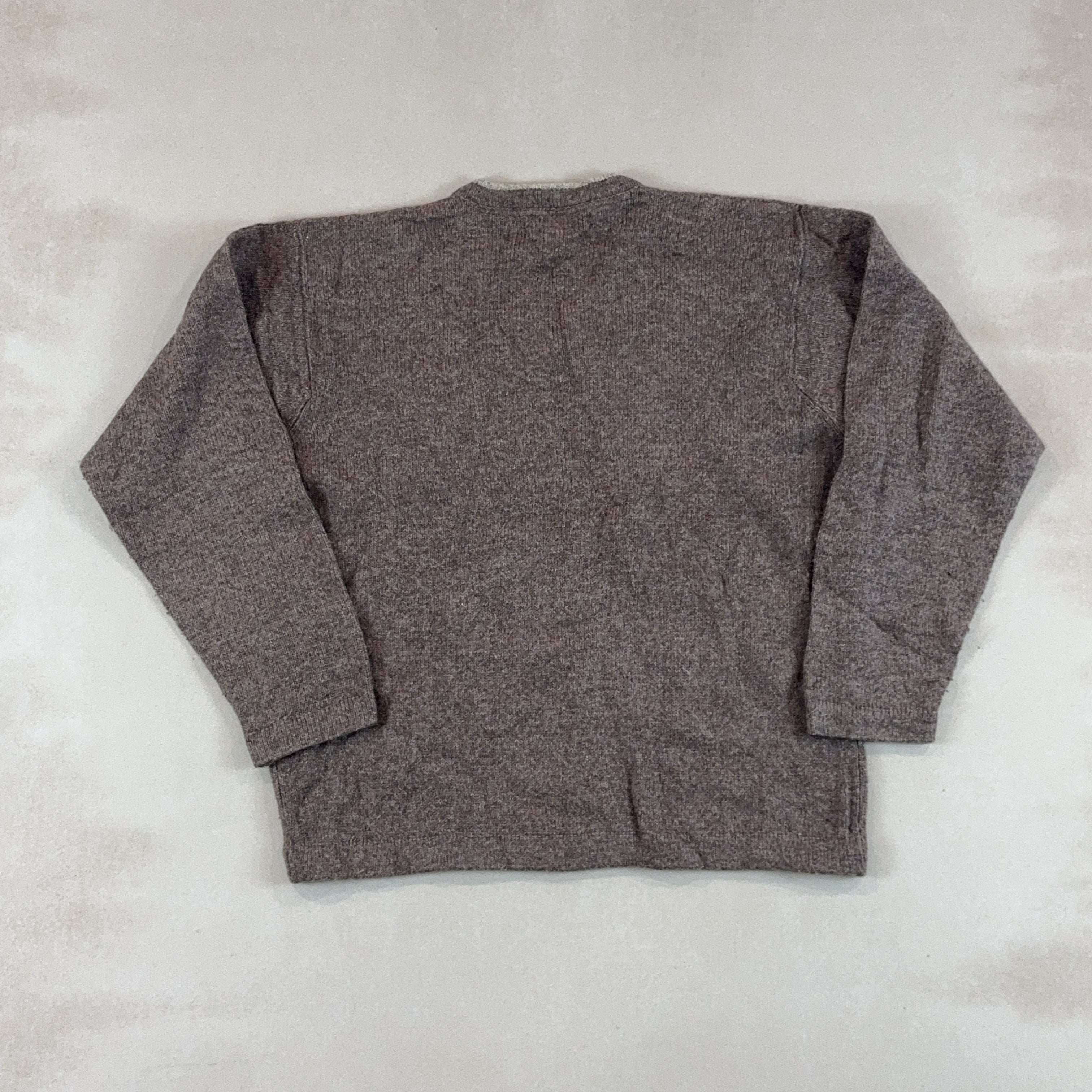 WOOLRICH V NECK KNIT - LARGE