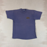 QUIKSILVER PURPLE TEE - MEDIUM