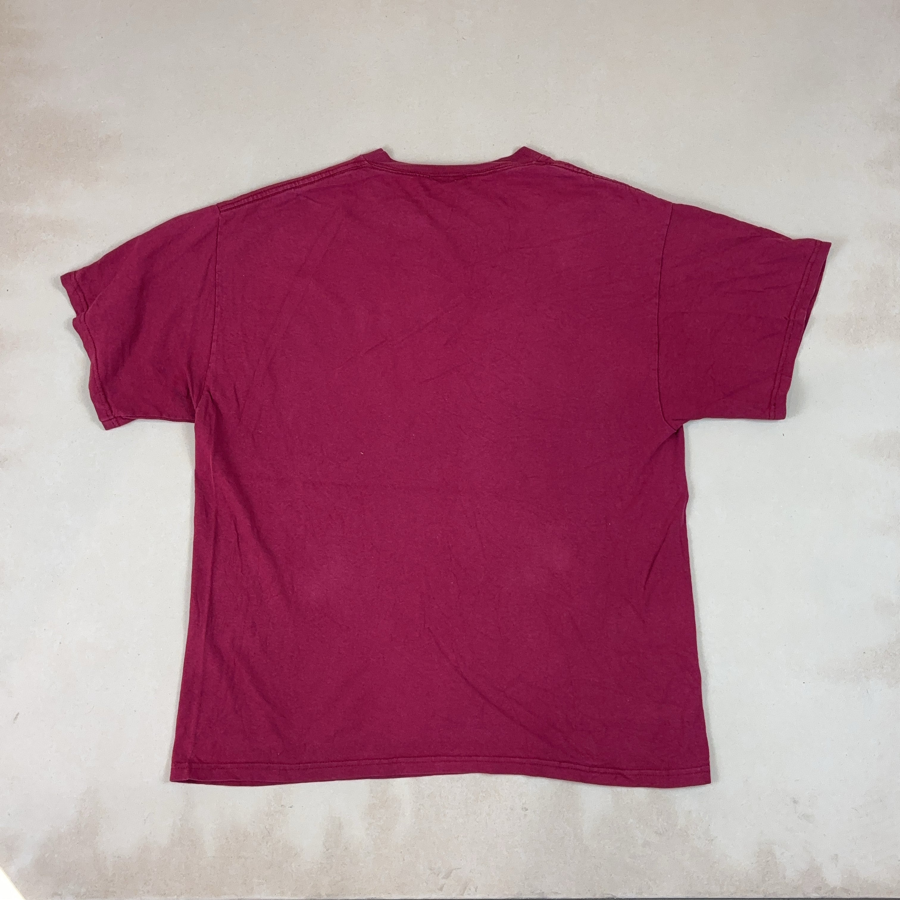 NIKE RED VINTAGE TEE - LARGE