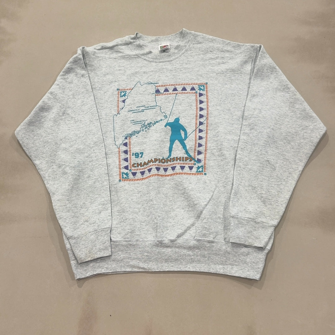 GRAPHIC SKI CREW - X LARGE