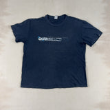 QUIKSILVER BLACK TEE - LARGE