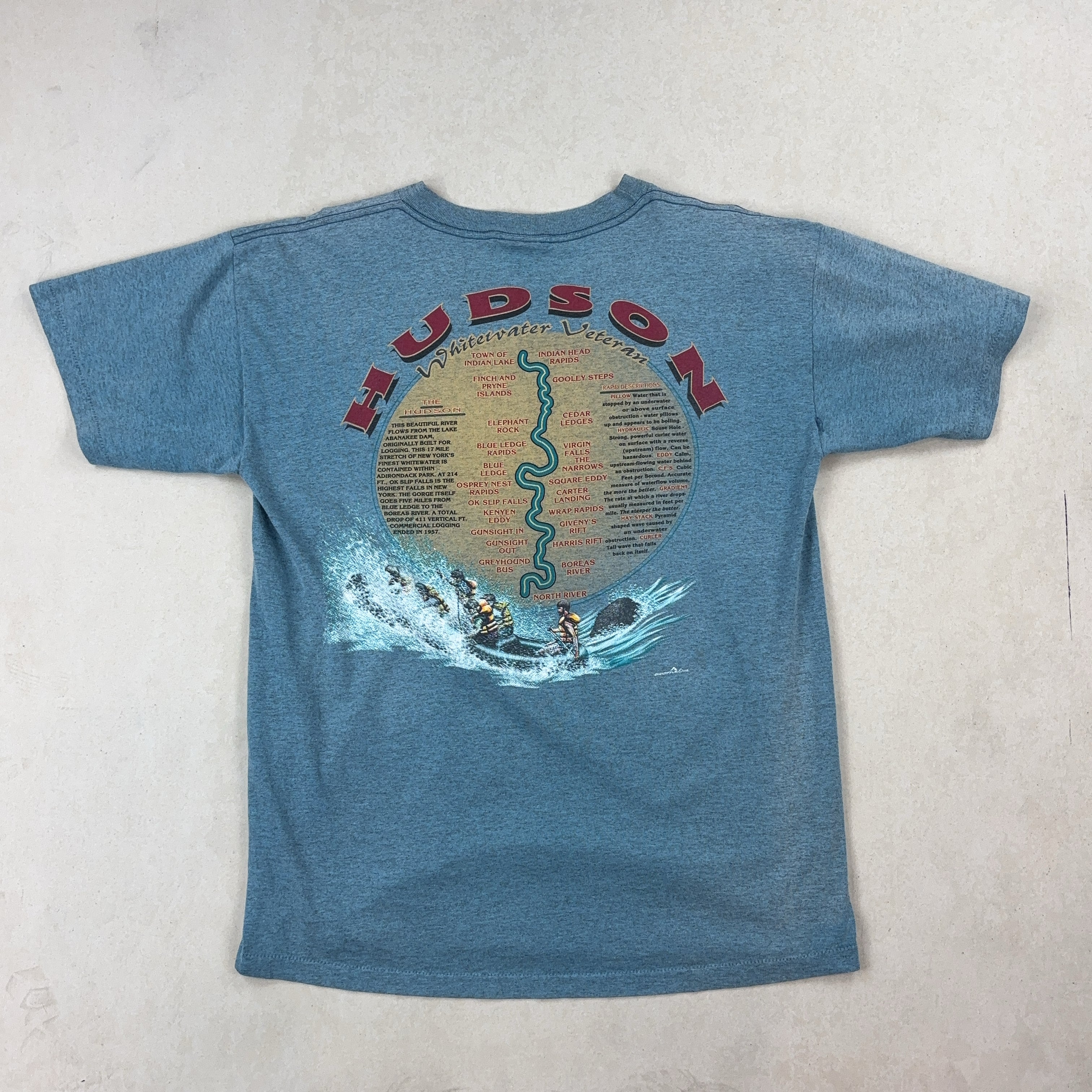 'HUDSON RIVER' GRAPHIC TEE - LARGE