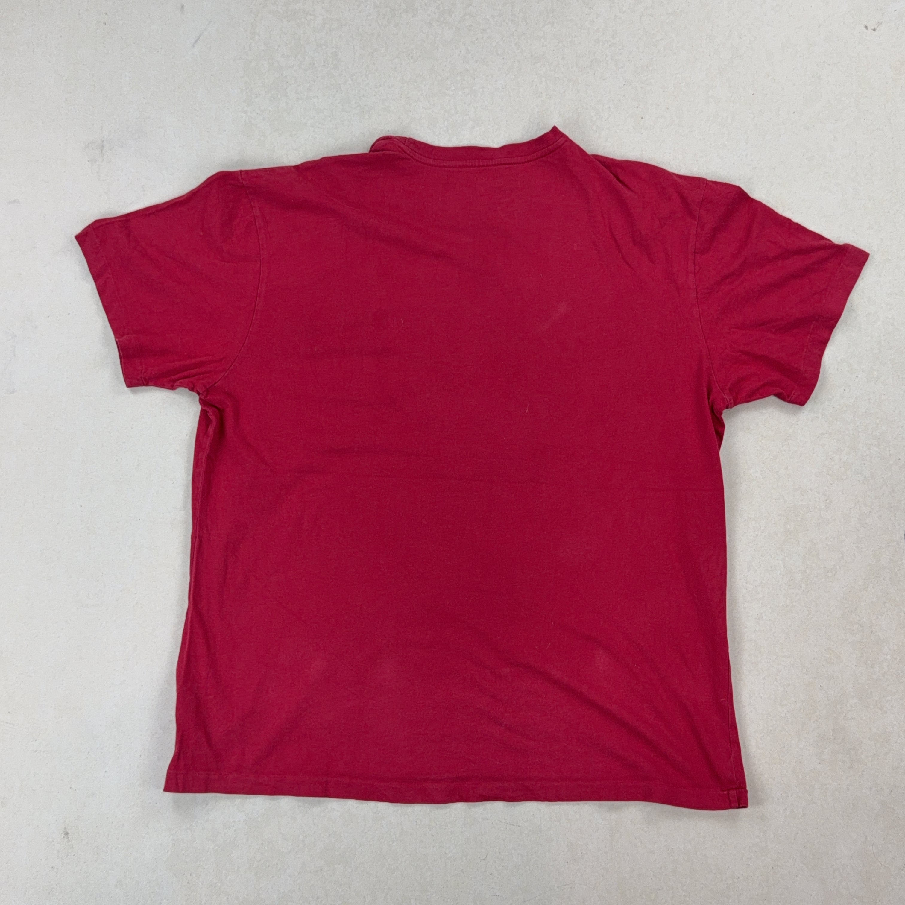 RALPH LAUREN RED TEE - LARGE