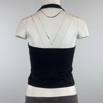 VINTAGE HALTER TANKINI - X SMALL