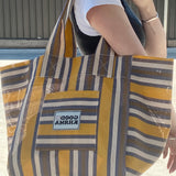 Beach Tote - Stripe Multi