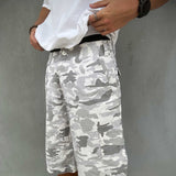 QUIKSILVER CAMO SHORTS 34